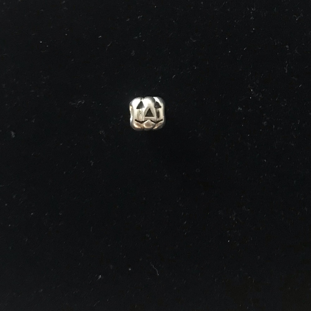 Pandora silver pumpkin charm